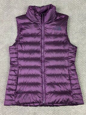 The North Face Aconcagua 550 Down Puffer Vest Women's Medium Purple